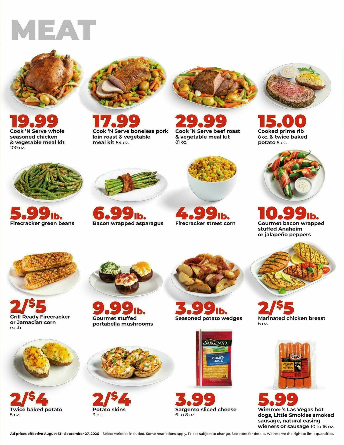 Hy-Vee DEALS GOOD ALL MONTH LONG Weekly Ad from August 31