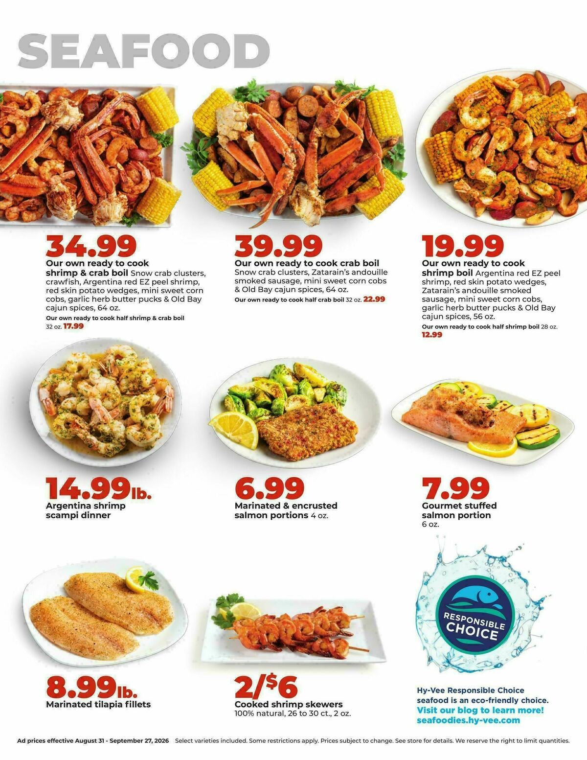 Hy-Vee DEALS GOOD ALL MONTH LONG Weekly Ad from August 31