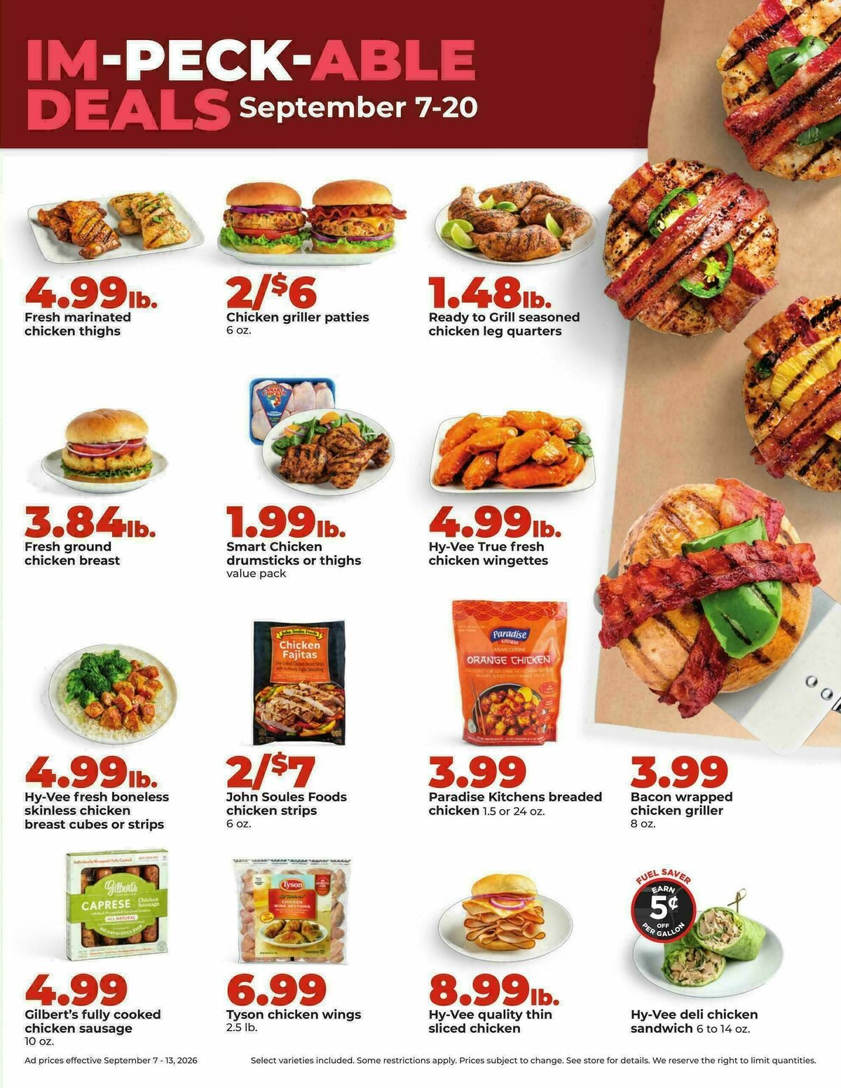 Hy-Vee Weekly Ad from September 7