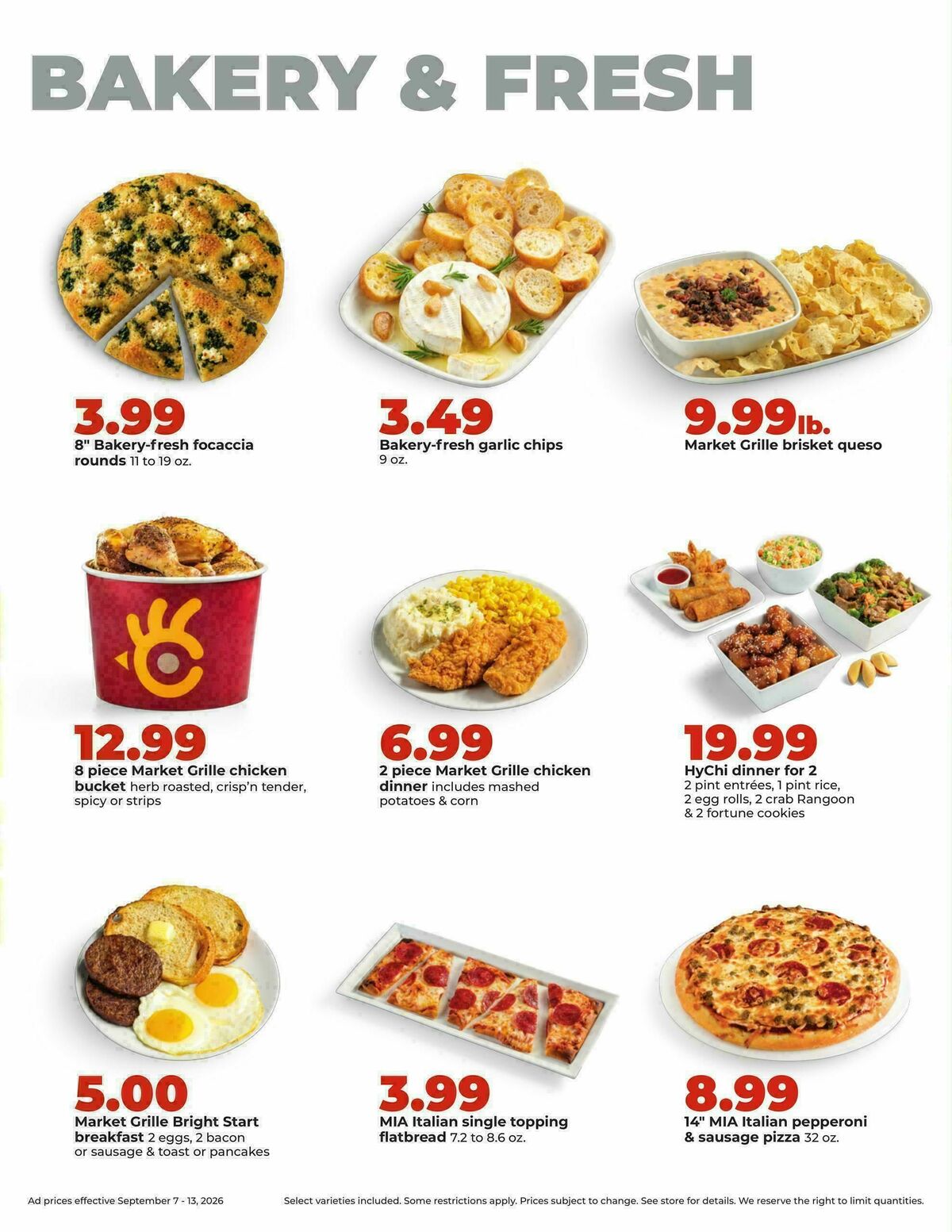 Hy-Vee Weekly Ad from September 7