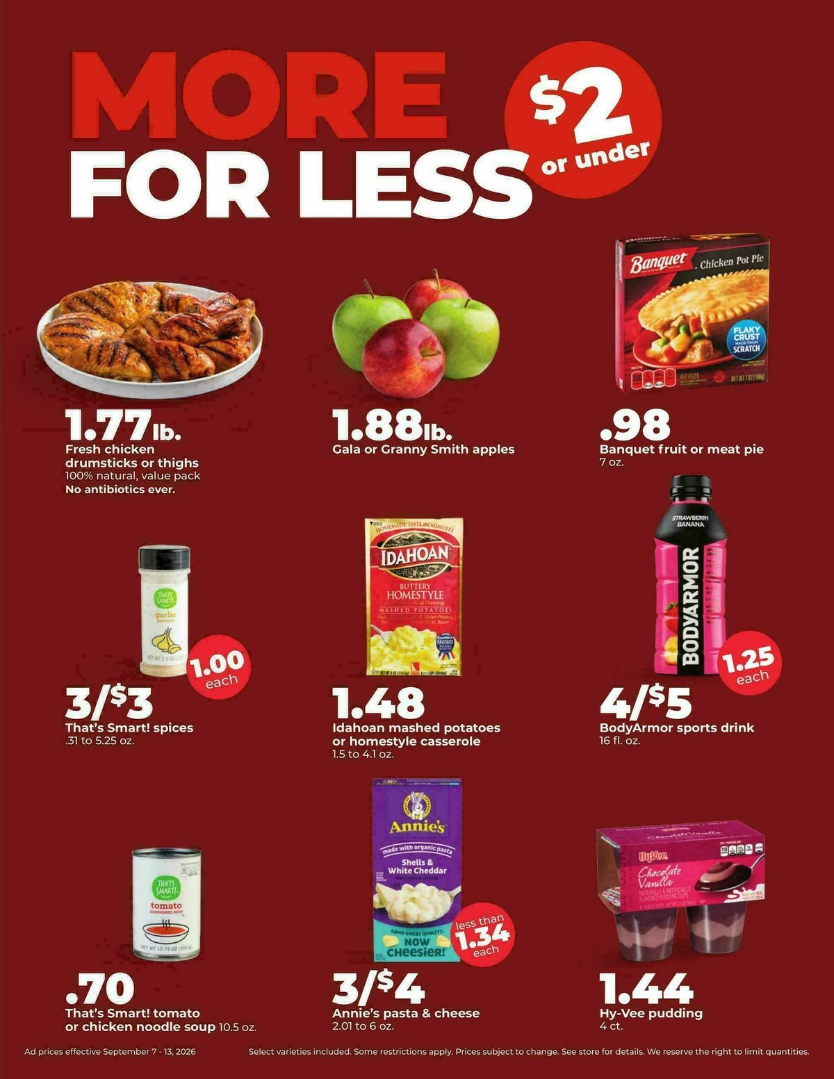 Hy-Vee Weekly Ad from September 7