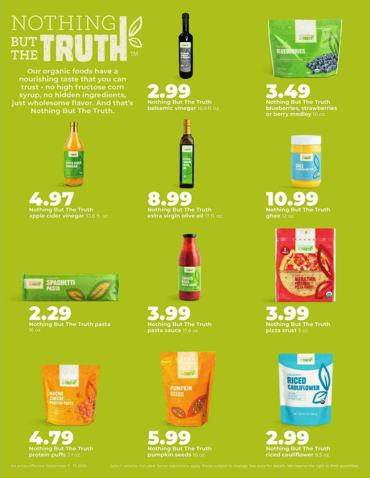 Hy-Vee Weekly Ad from September 7
