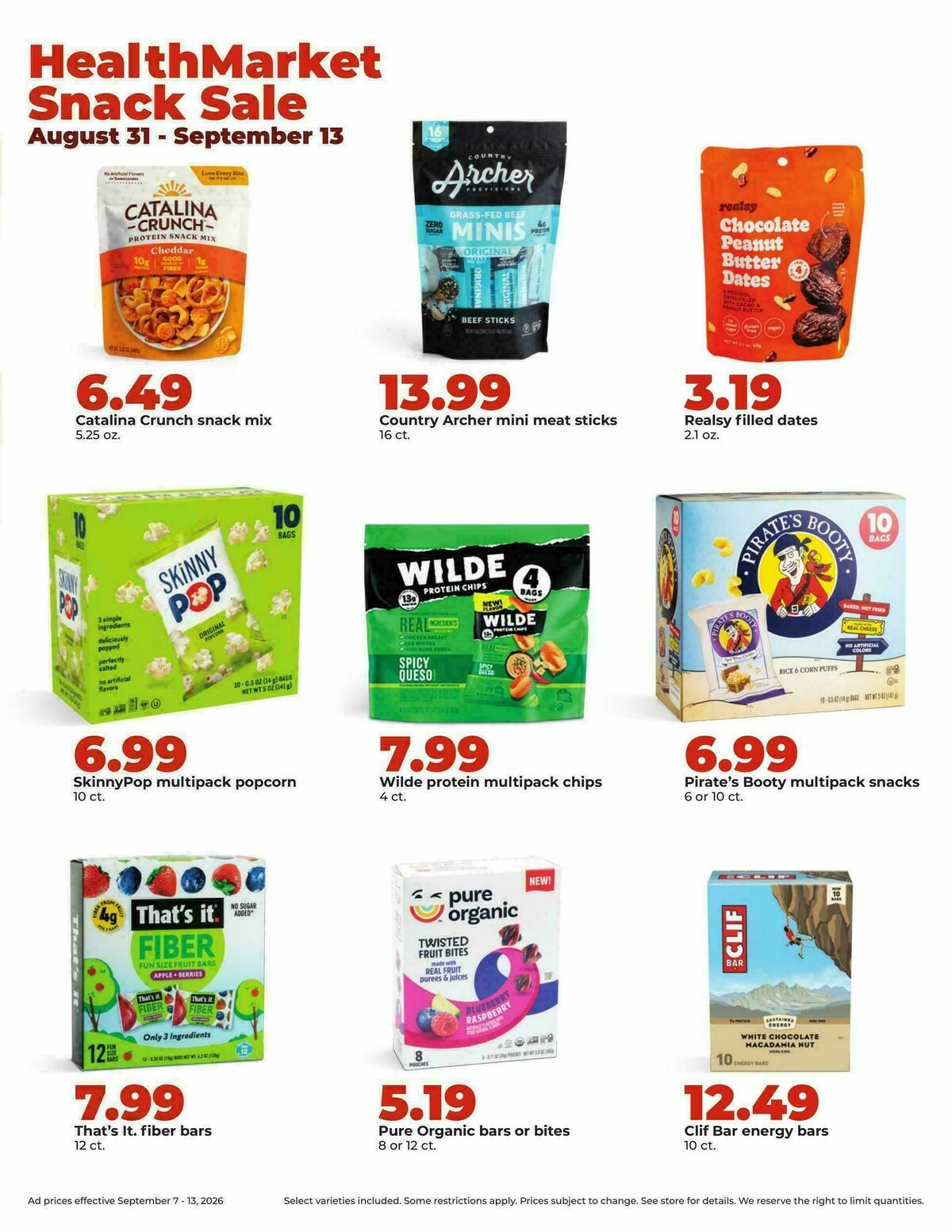 Hy-Vee Weekly Ad from September 7