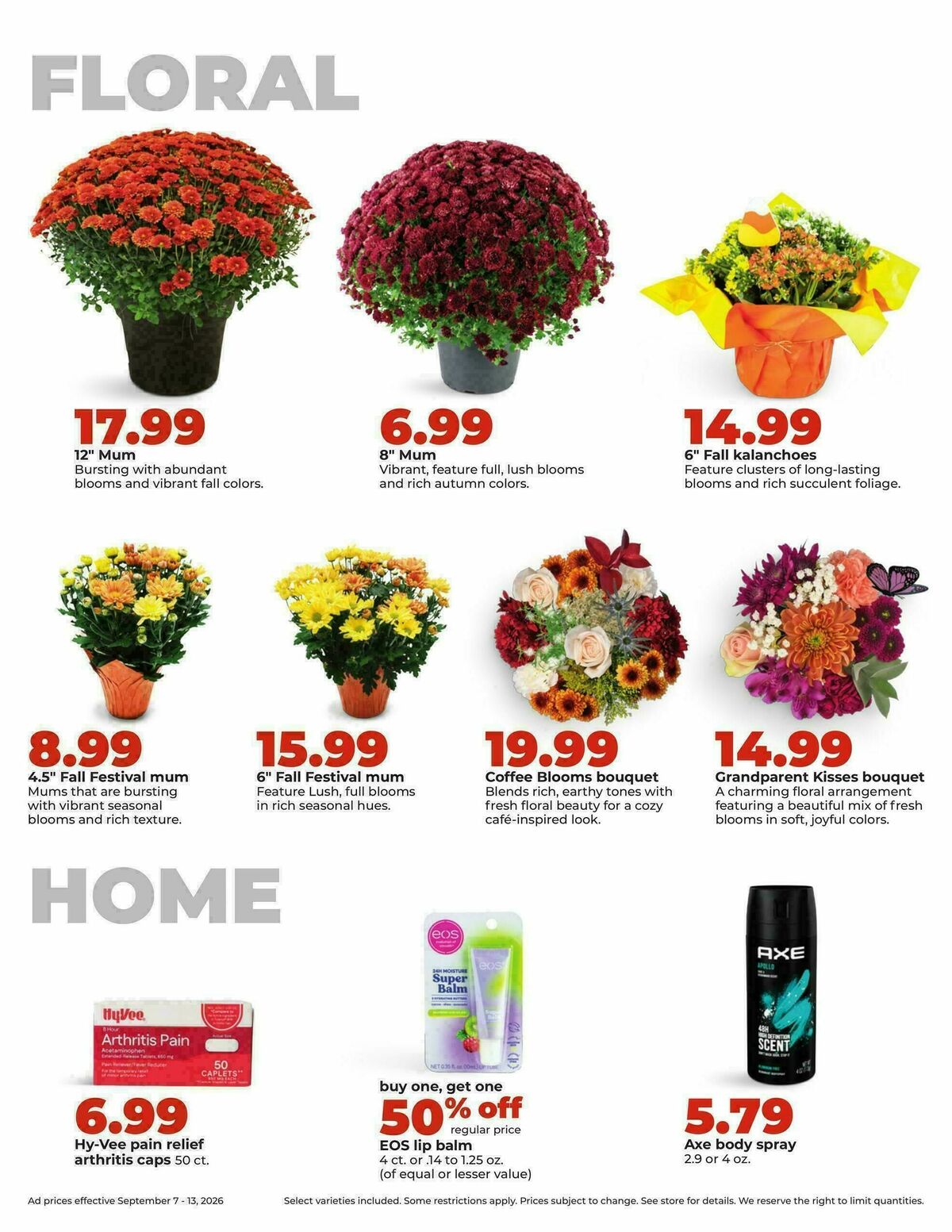 Hy-Vee Weekly Ad from September 7
