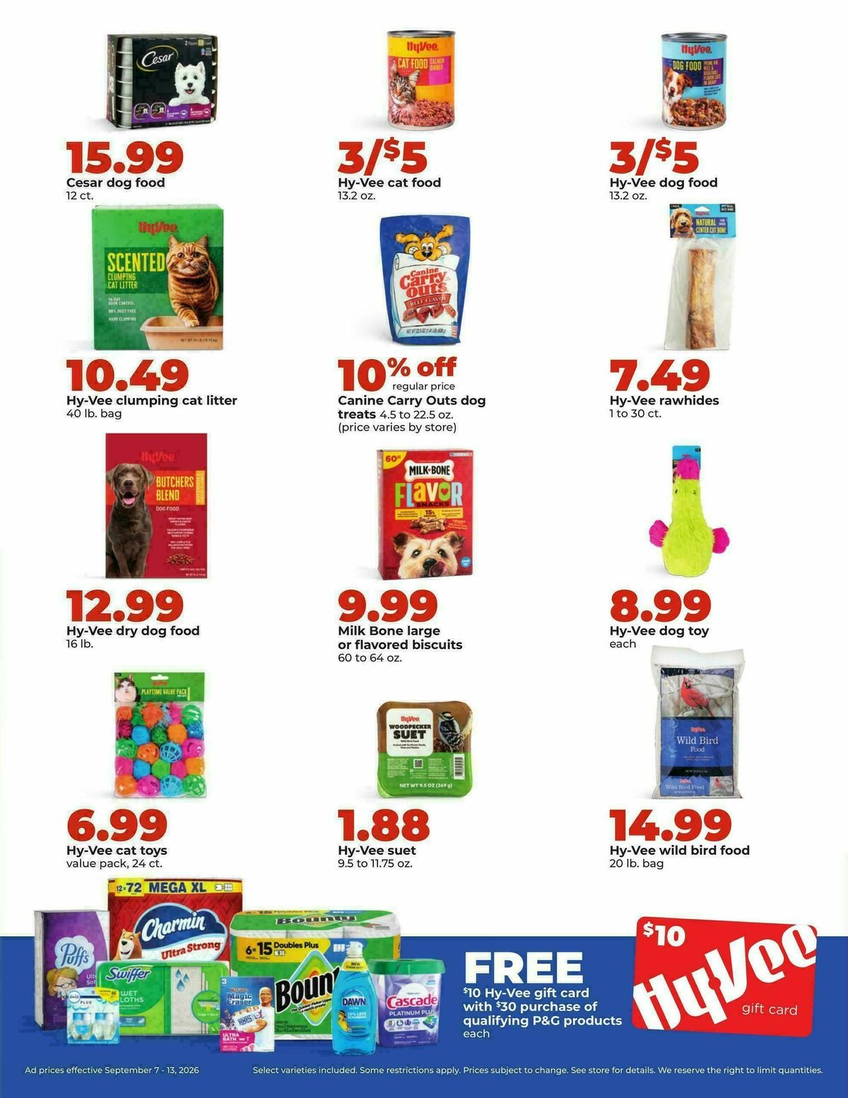 Hy-Vee Weekly Ad from September 7