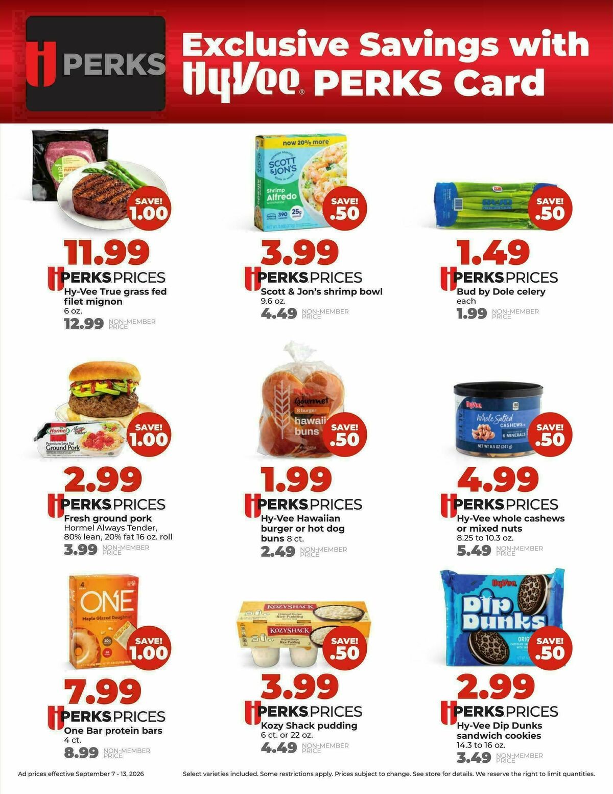 Hy-Vee Weekly Ad from September 7