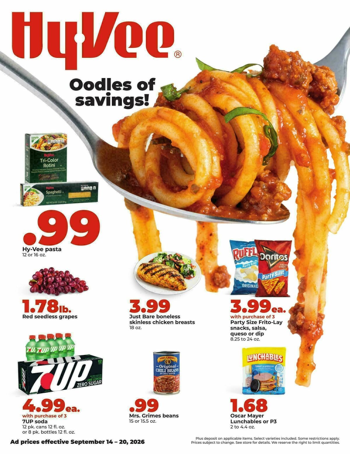 Hy-Vee Weekly Ad from September 14
