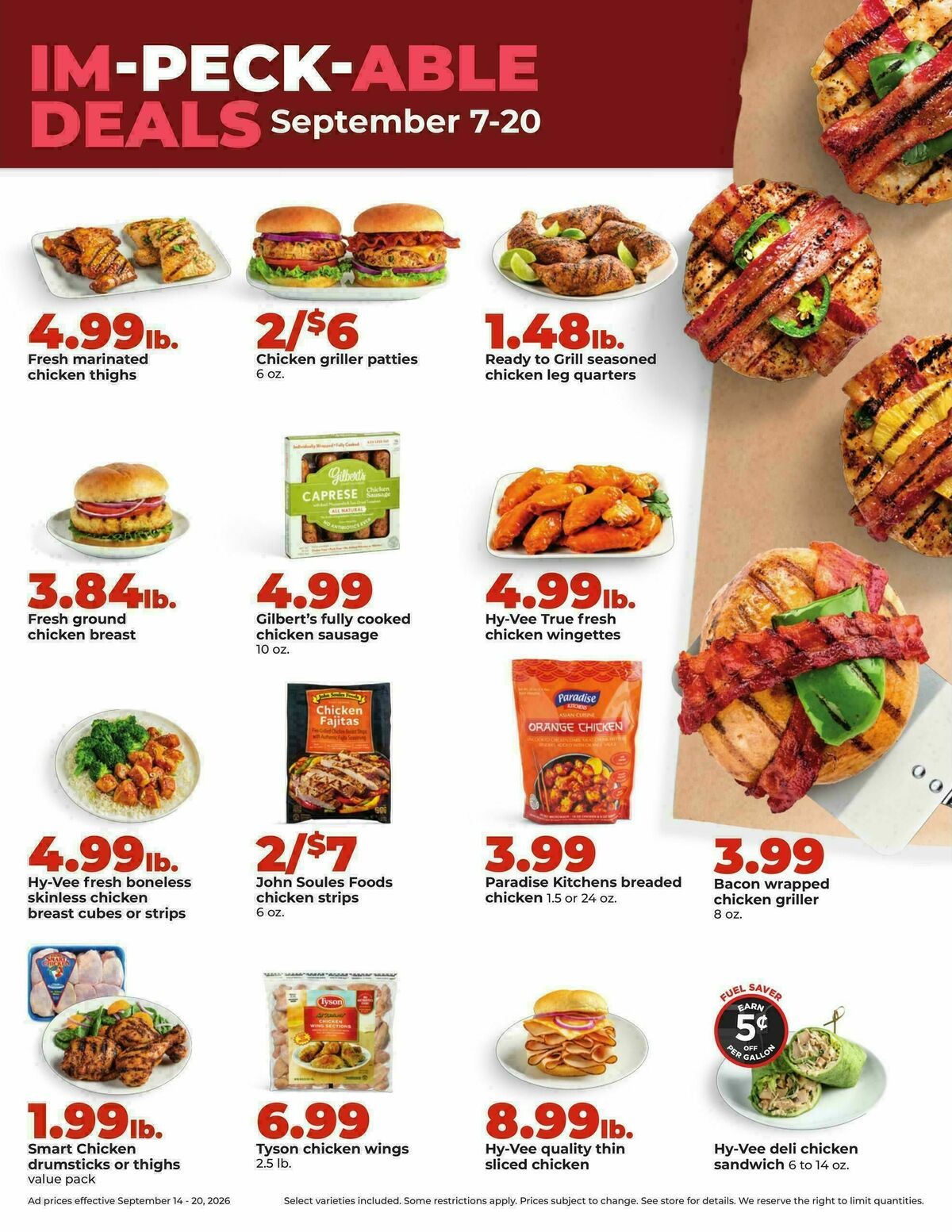Hy-Vee Weekly Ad from September 14