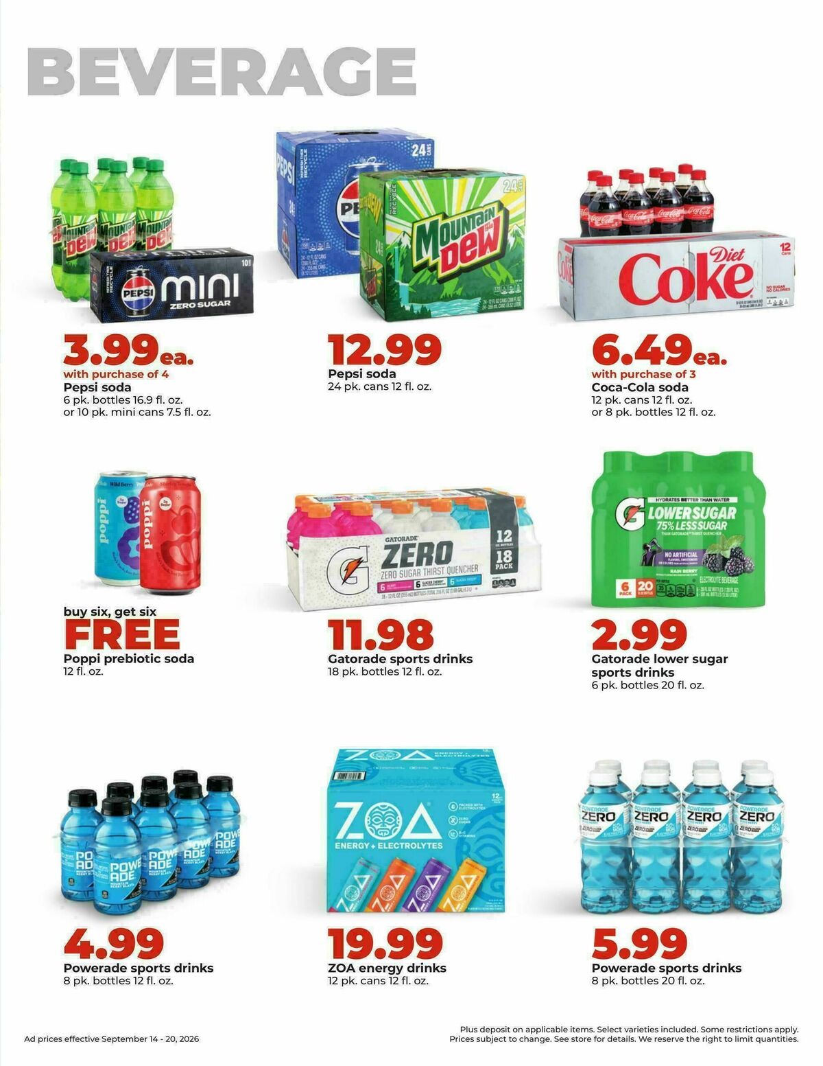 Hy-Vee Weekly Ad from September 14