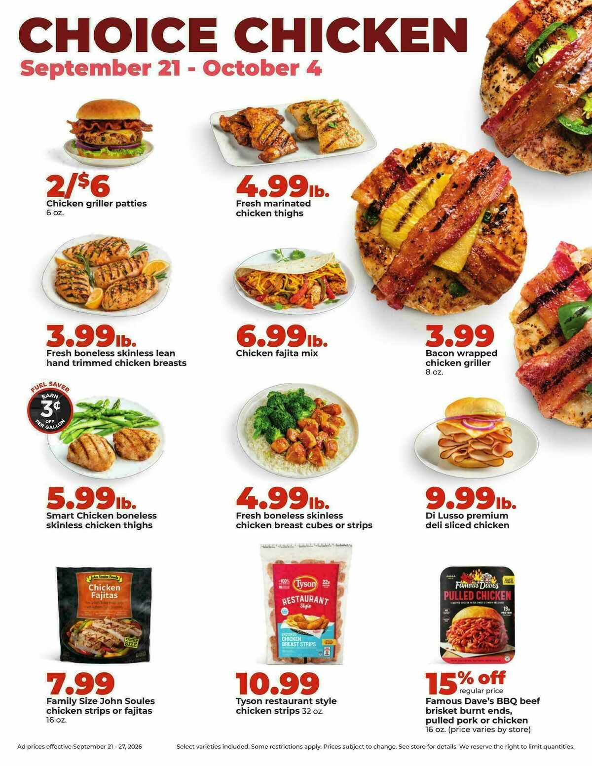 Hy-Vee Weekly Ad from September 21