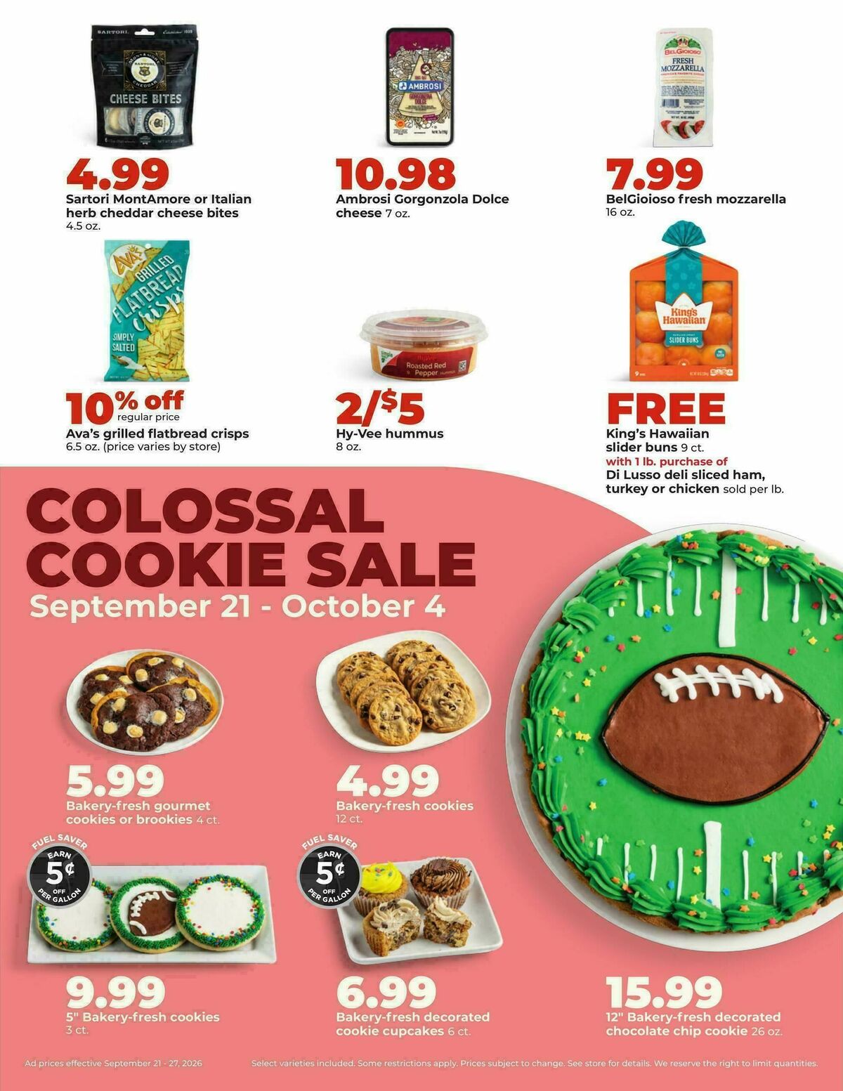 Hy-Vee Weekly Ad from September 21