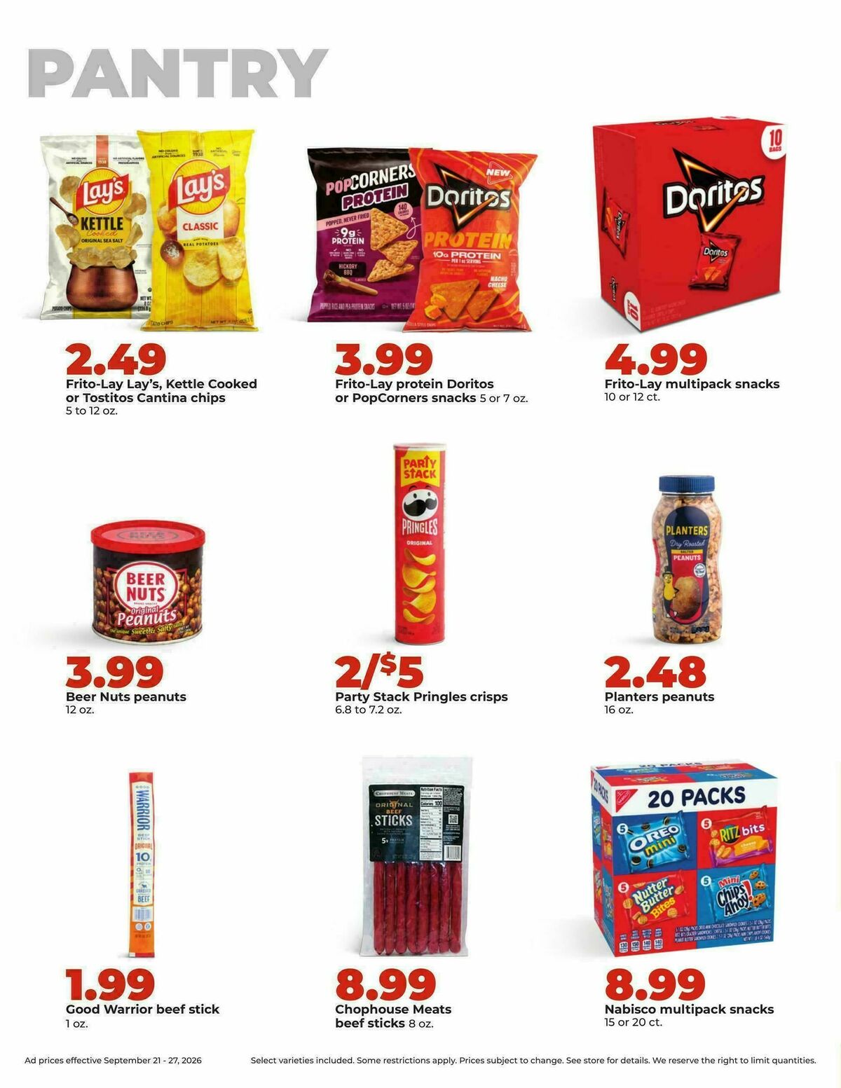 Hy-Vee Weekly Ad from September 21