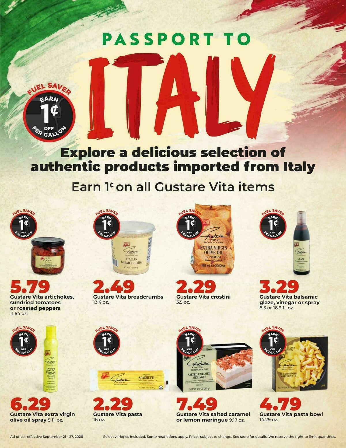 Hy-Vee Weekly Ad from September 21