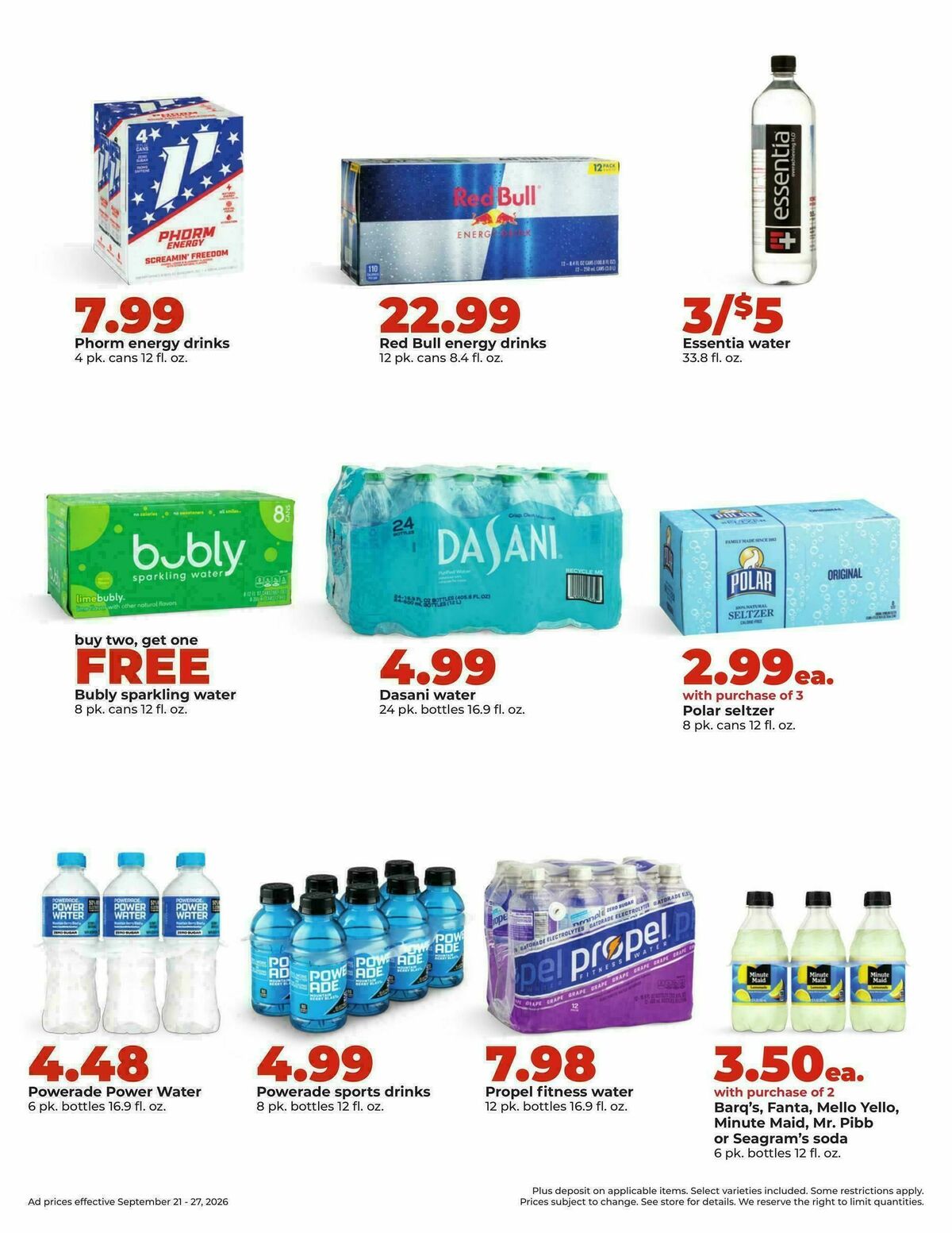 Hy-Vee Weekly Ad from September 21