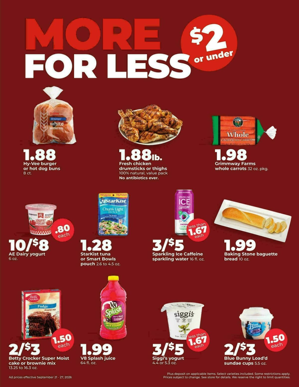 Hy-Vee Weekly Ad from September 21