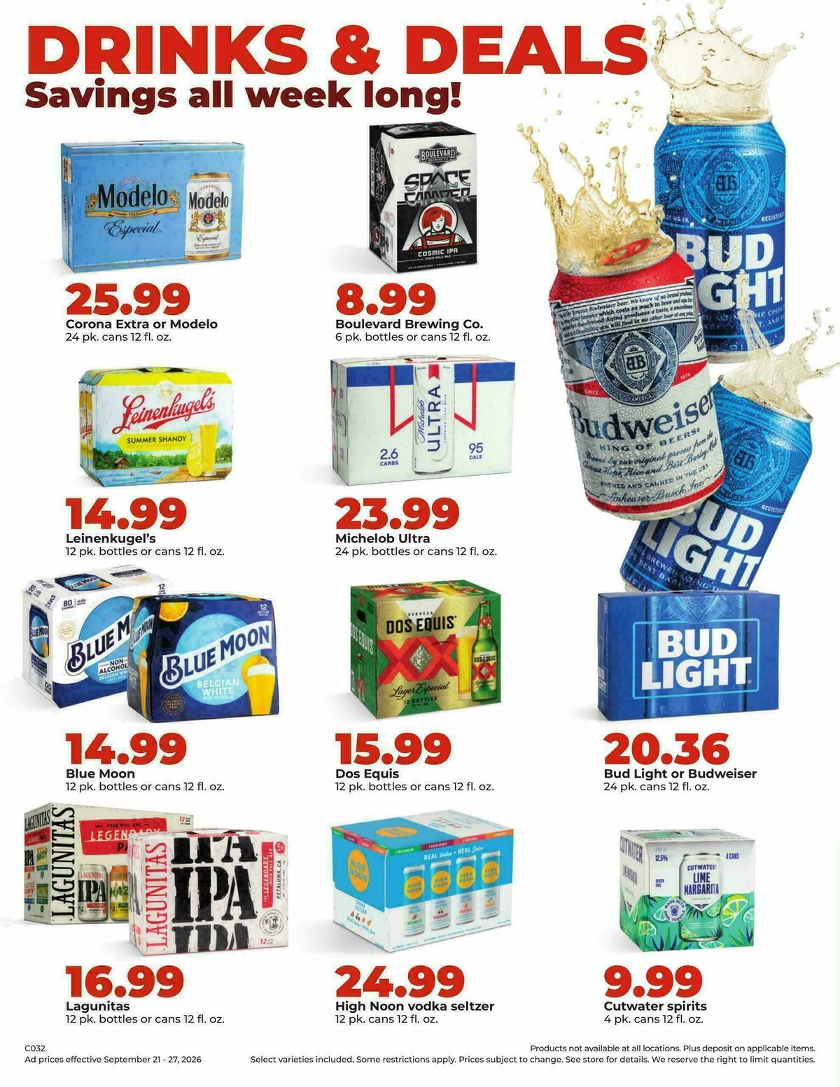 Hy-Vee Weekly Ad from September 21