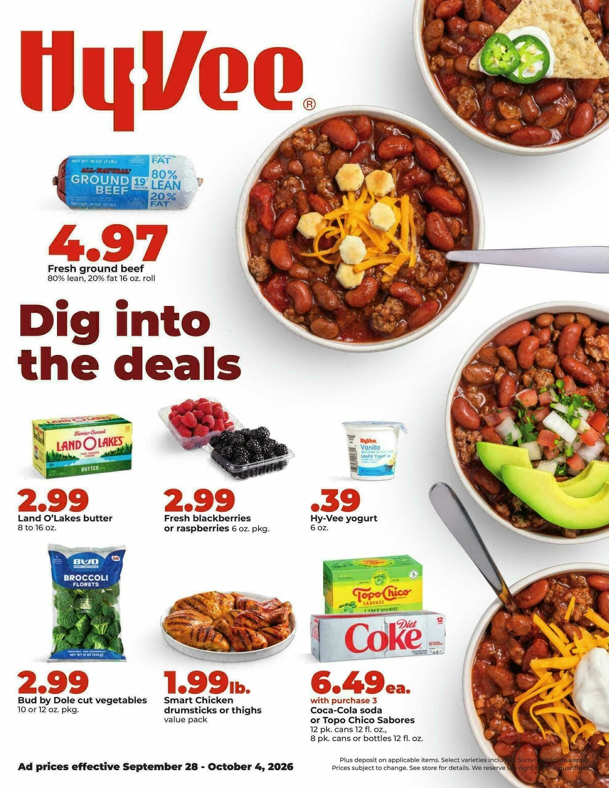 Hy-Vee Weekly Ad from September 28