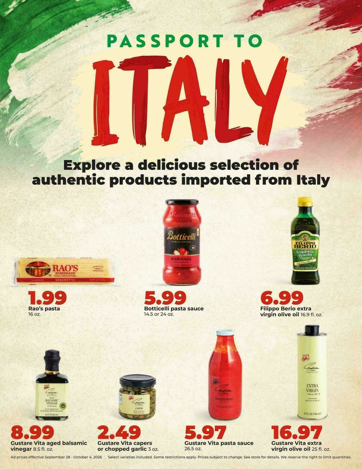 Hy-Vee Weekly Ad from September 28