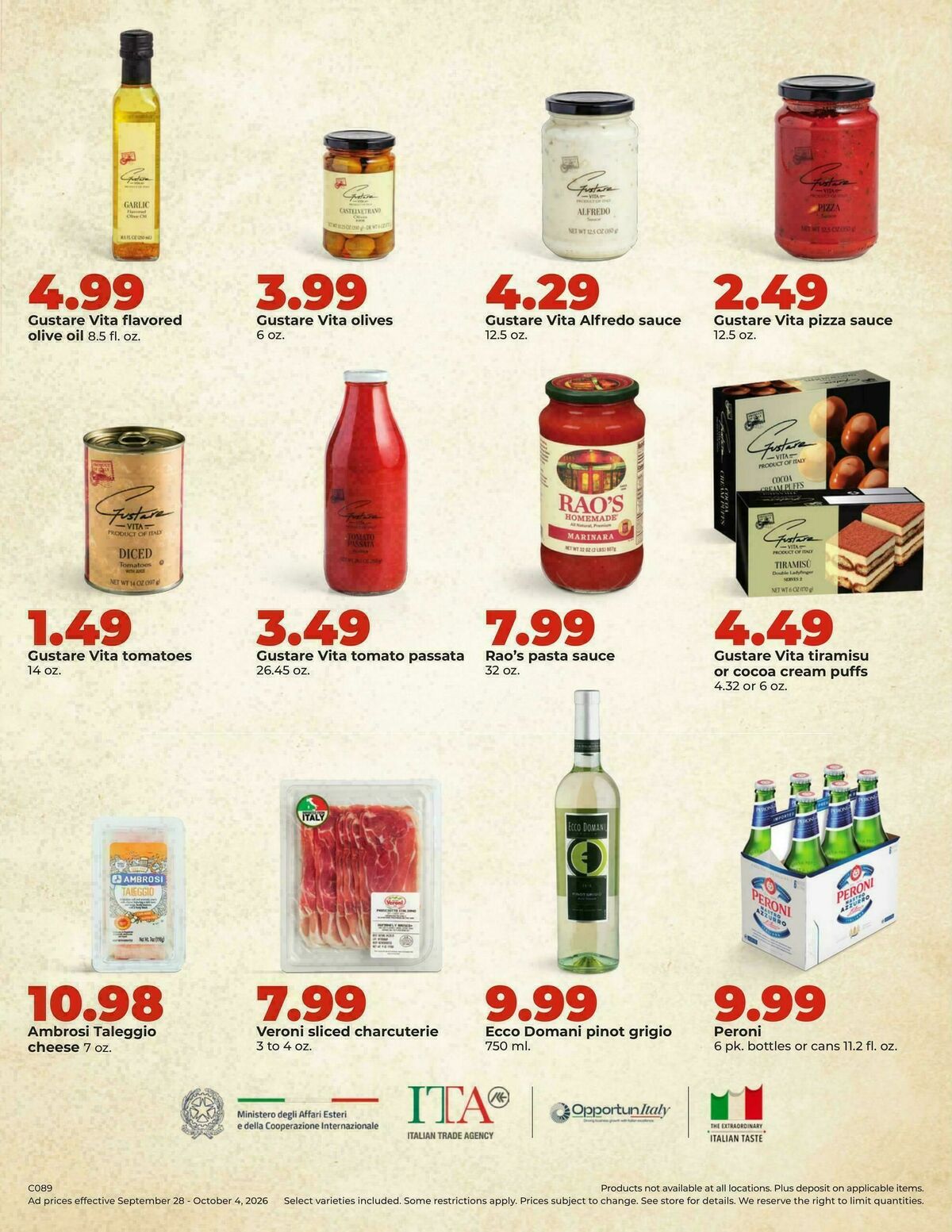 Hy-Vee Weekly Ad from September 28