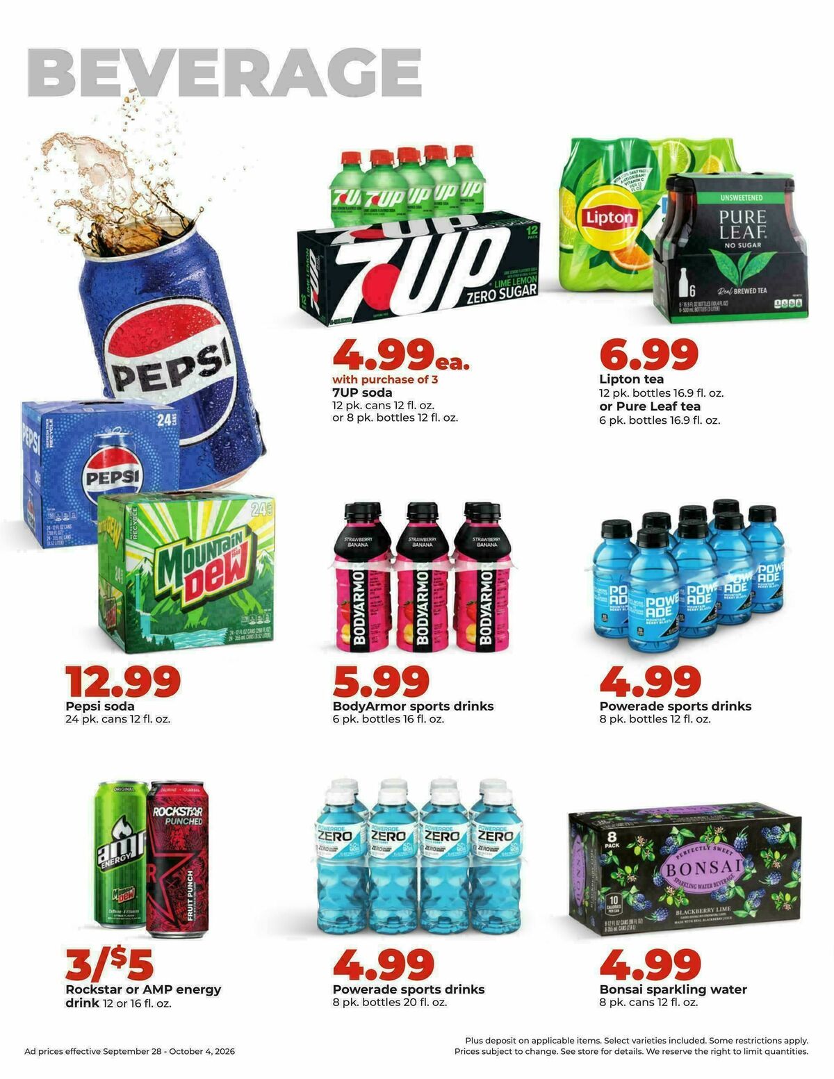 Hy-Vee Weekly Ad from September 28