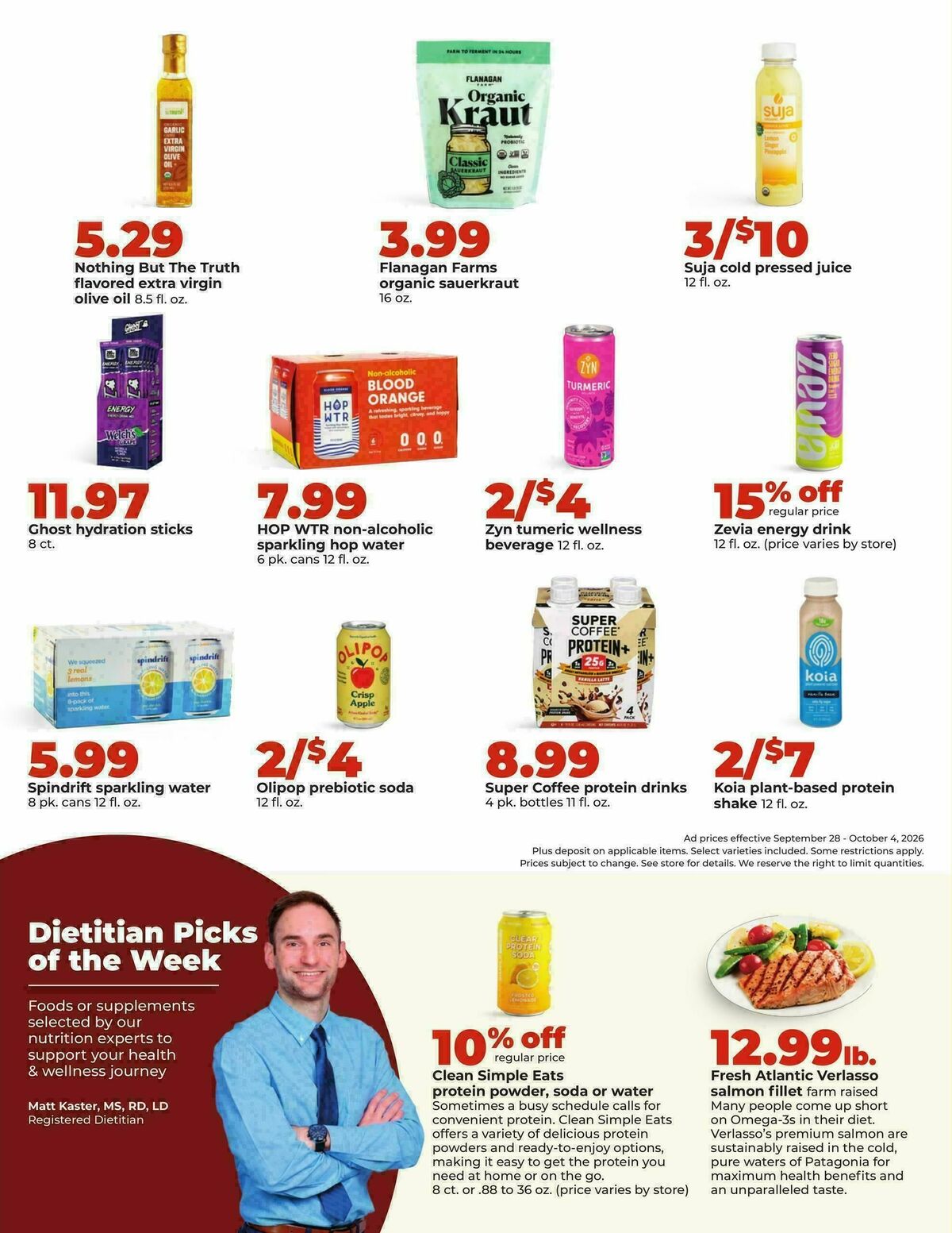 Hy-Vee Weekly Ad from September 28