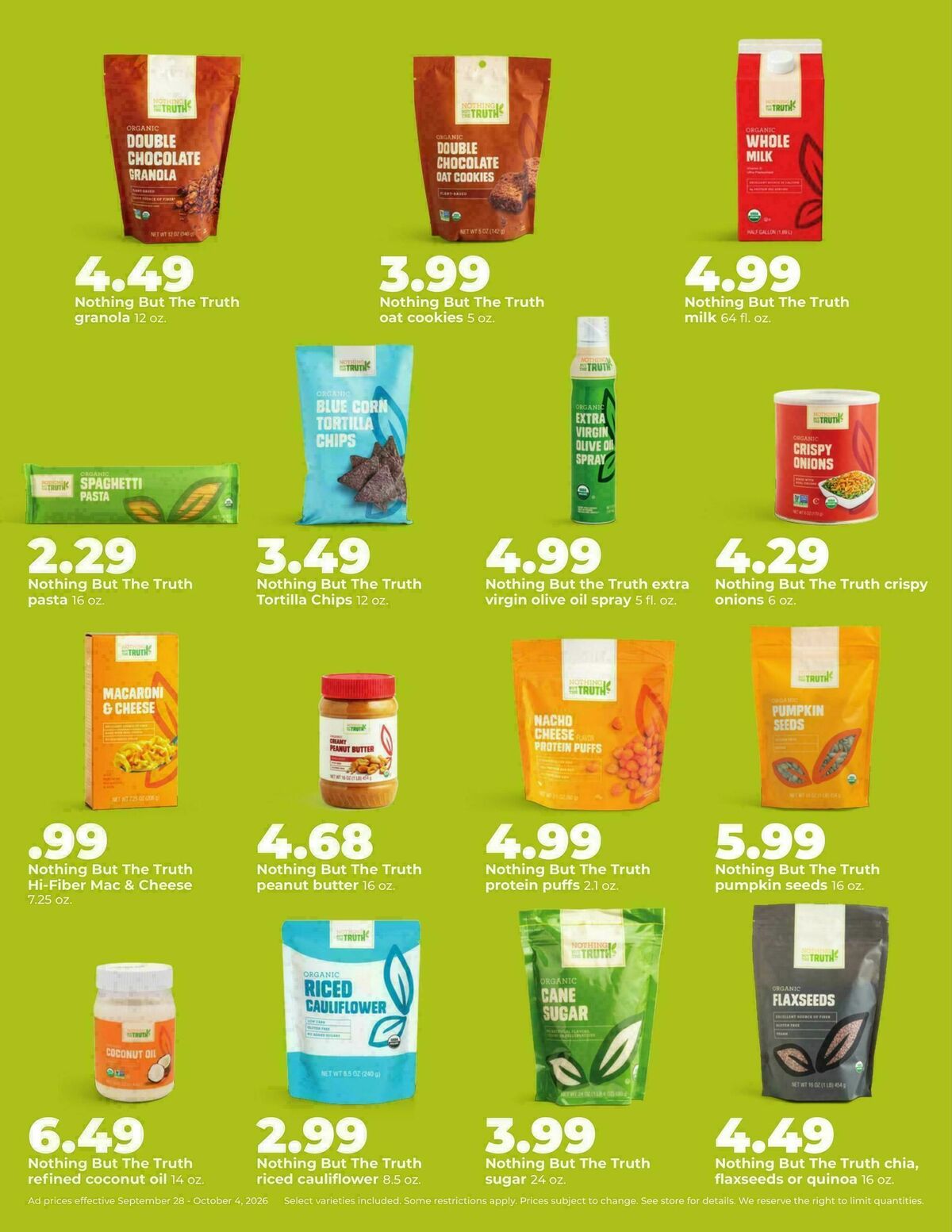 Hy-Vee Weekly Ad from September 28