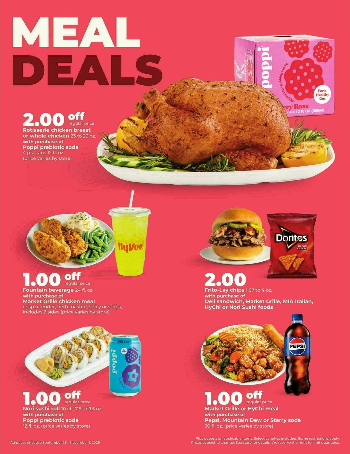 Hy-Vee OCTOBER DEALS GOOD ALL MONTH LONG Weekly Ad from September 28