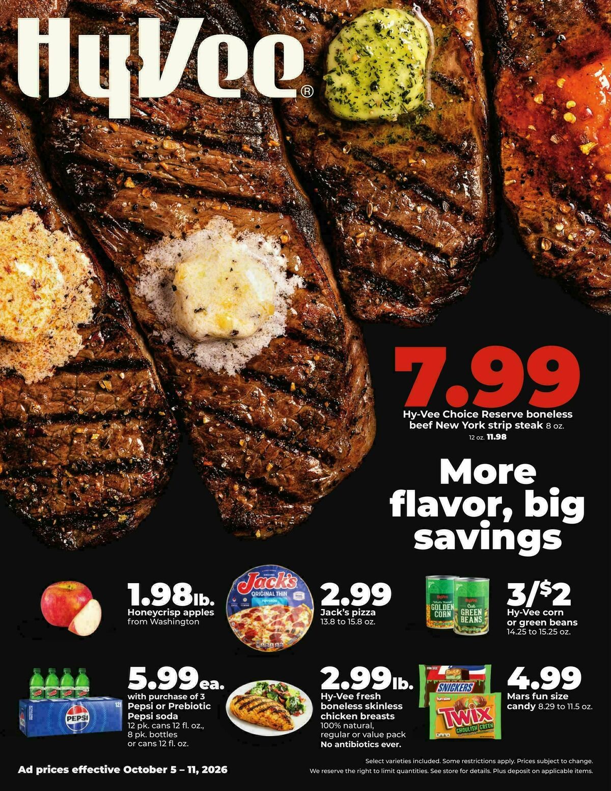 Hy-Vee Weekly Ad from October 5