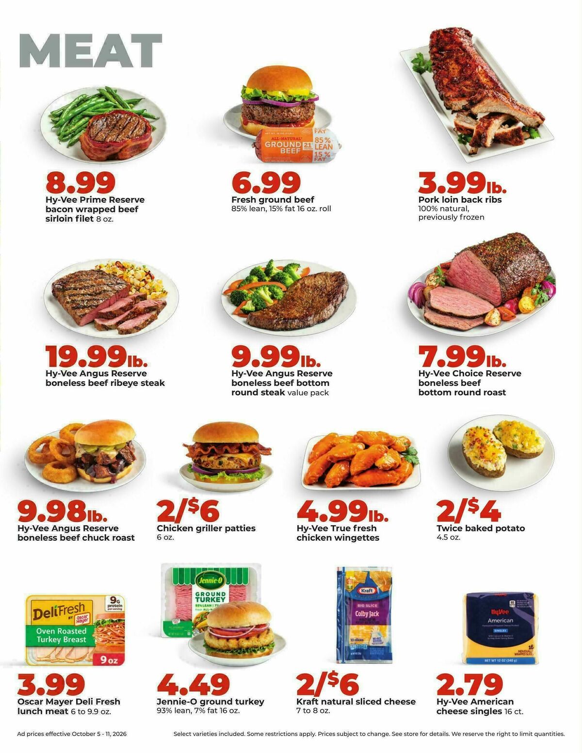 Hy-Vee Weekly Ad from October 5
