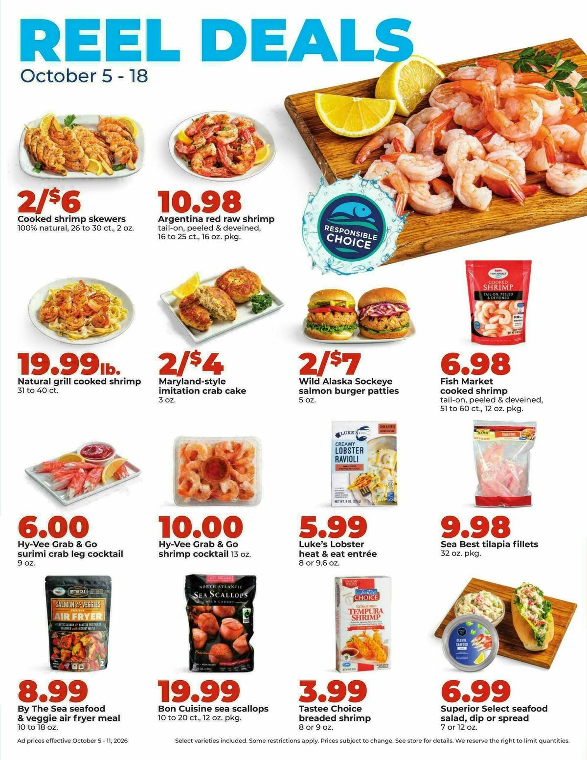 Hy-Vee Weekly Ad from October 5