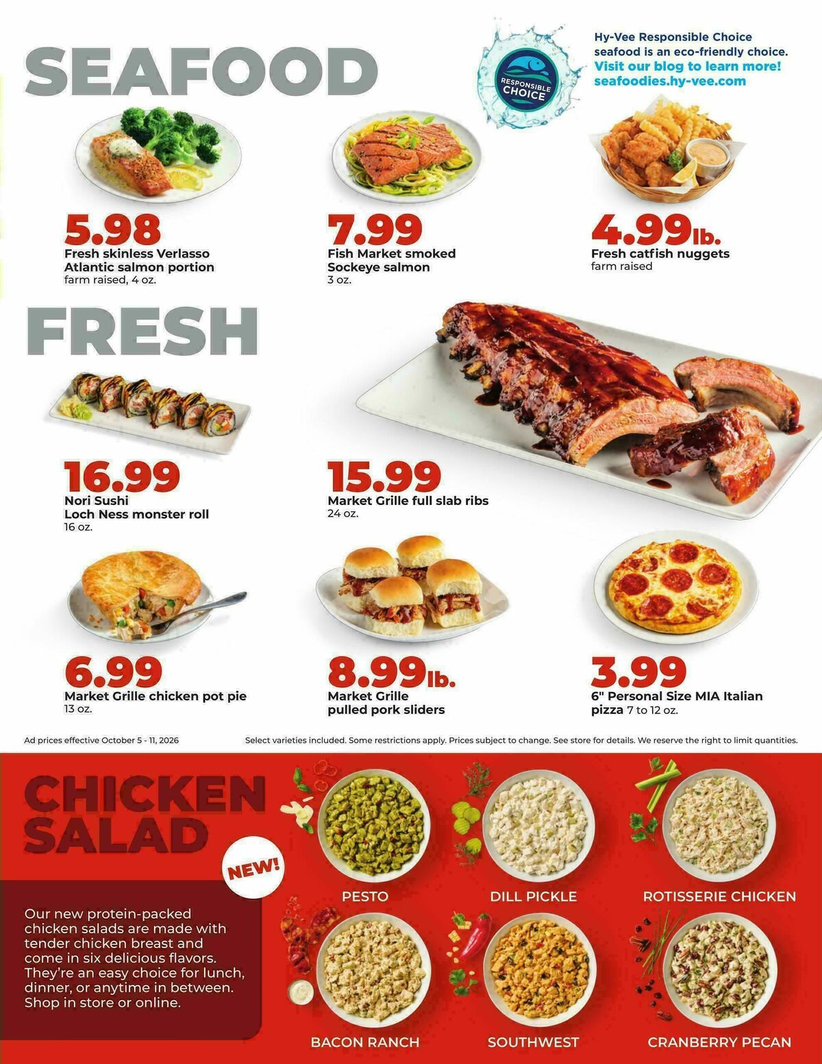 Hy-Vee Weekly Ad from October 5