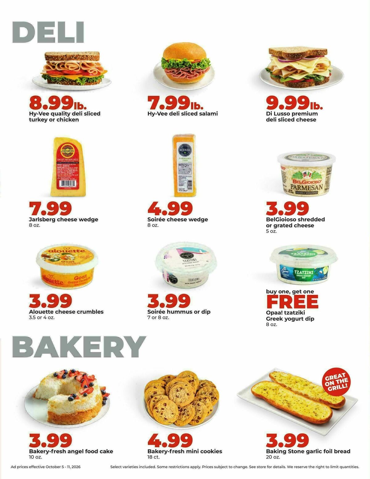 Hy-Vee Weekly Ad from October 5