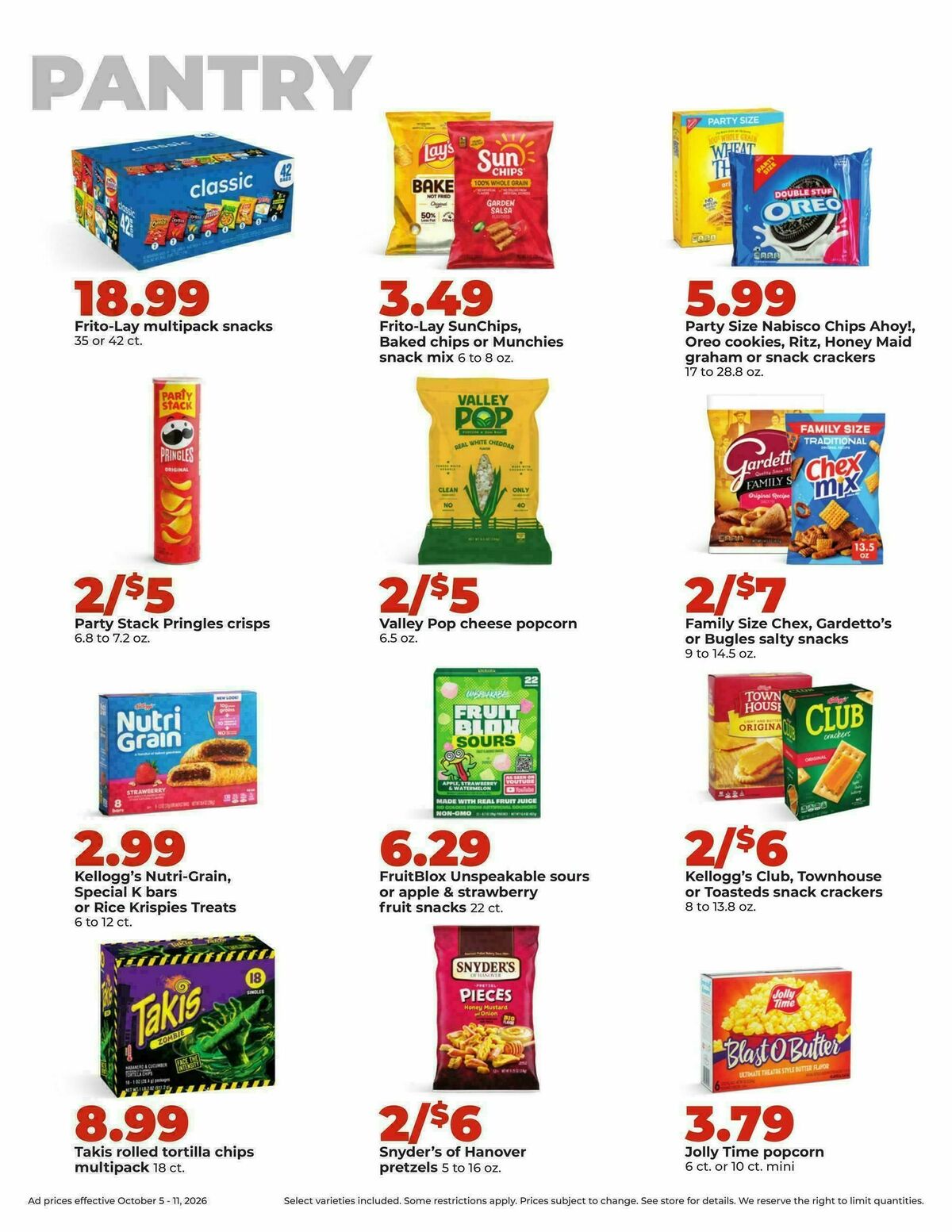 Hy-Vee Weekly Ad from October 5