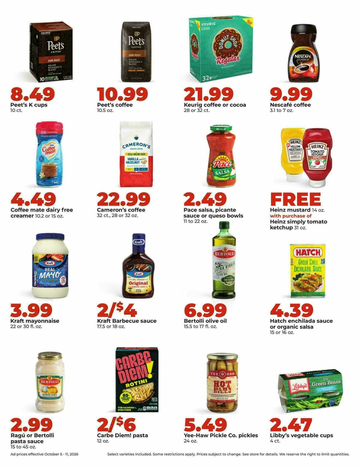 Hy-Vee Weekly Ad from October 5