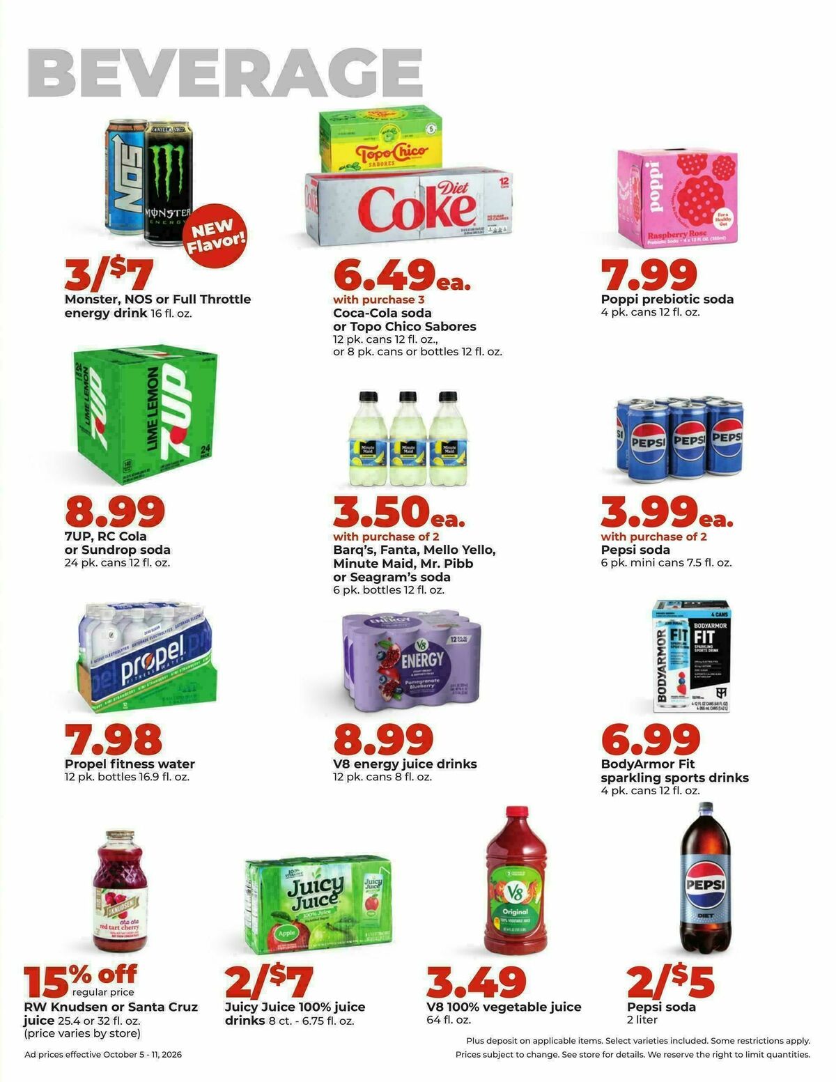 Hy-Vee Weekly Ad from October 5