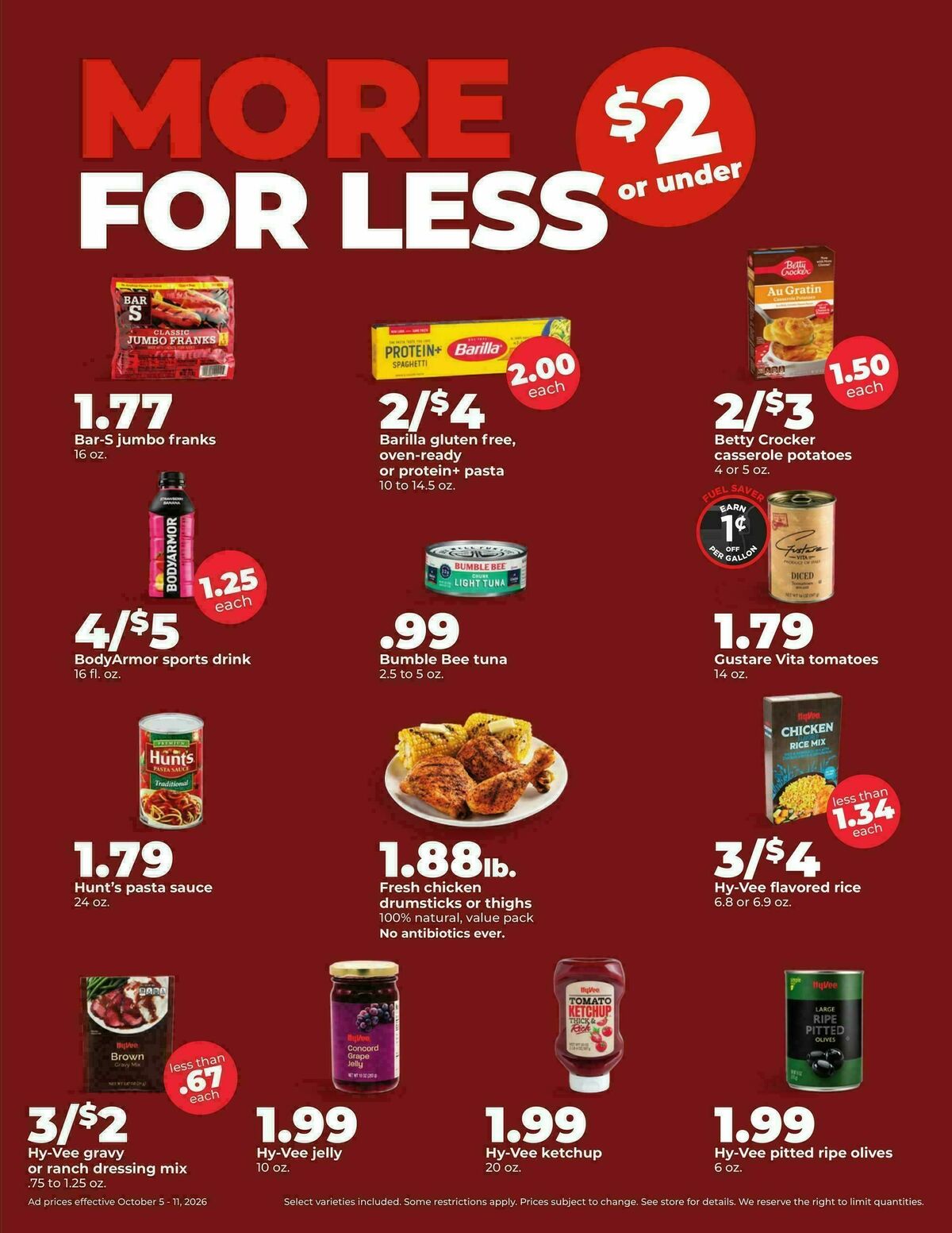 Hy-Vee Weekly Ad from October 5