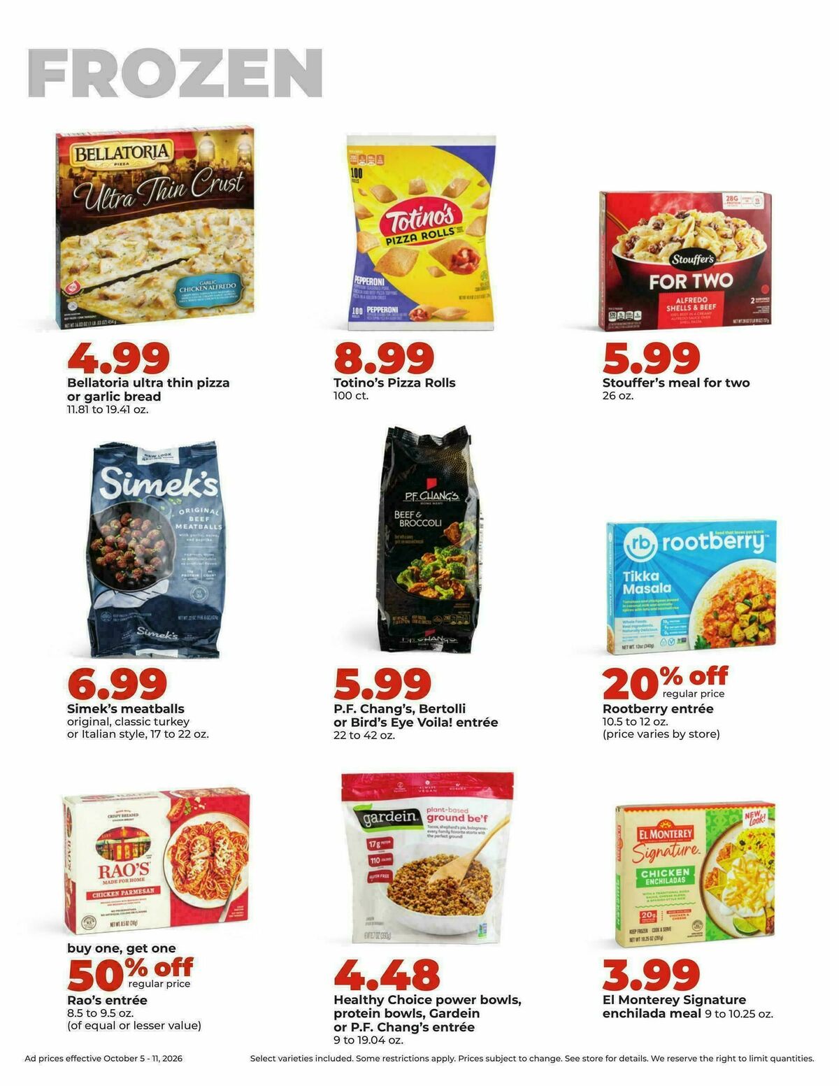 Hy-Vee Weekly Ad from October 5