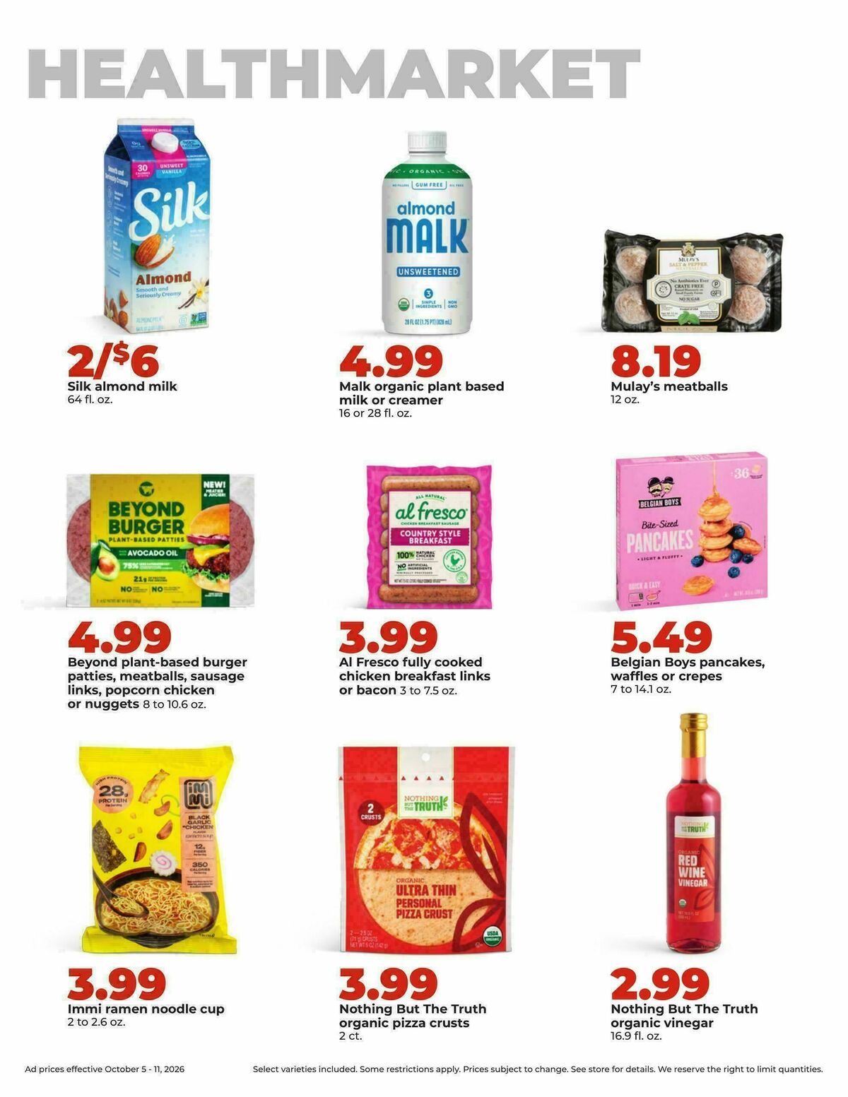 Hy-Vee Weekly Ad from October 5