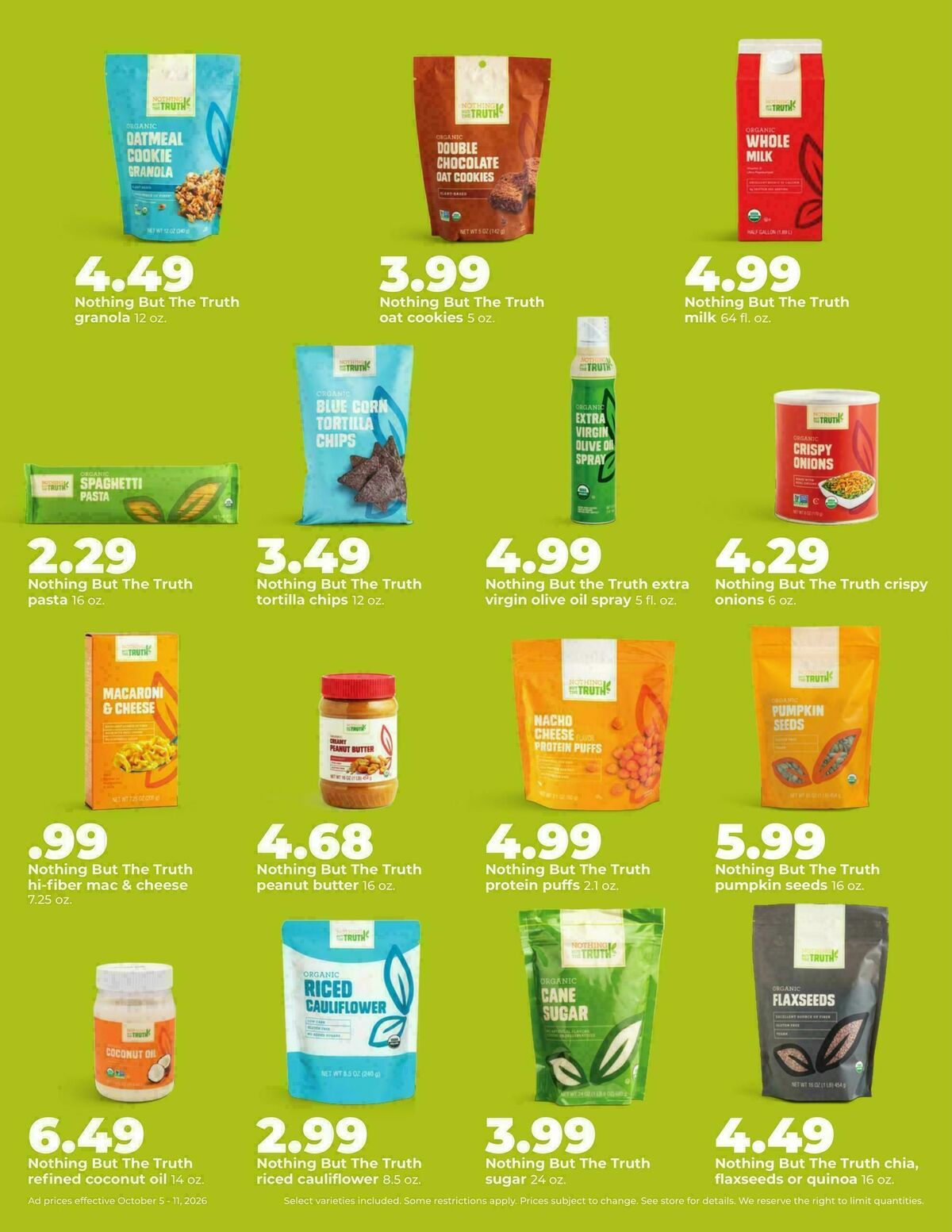 Hy-Vee Weekly Ad from October 5