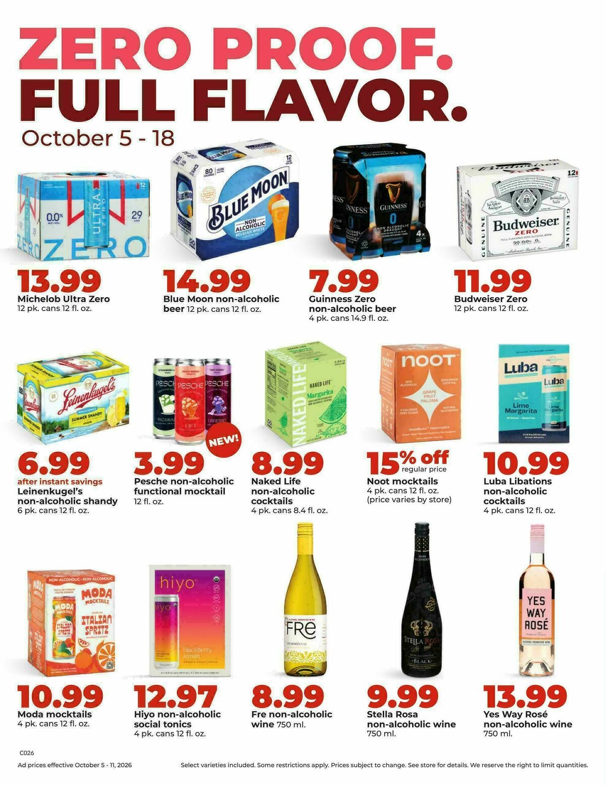 Hy-Vee Weekly Ad from October 5