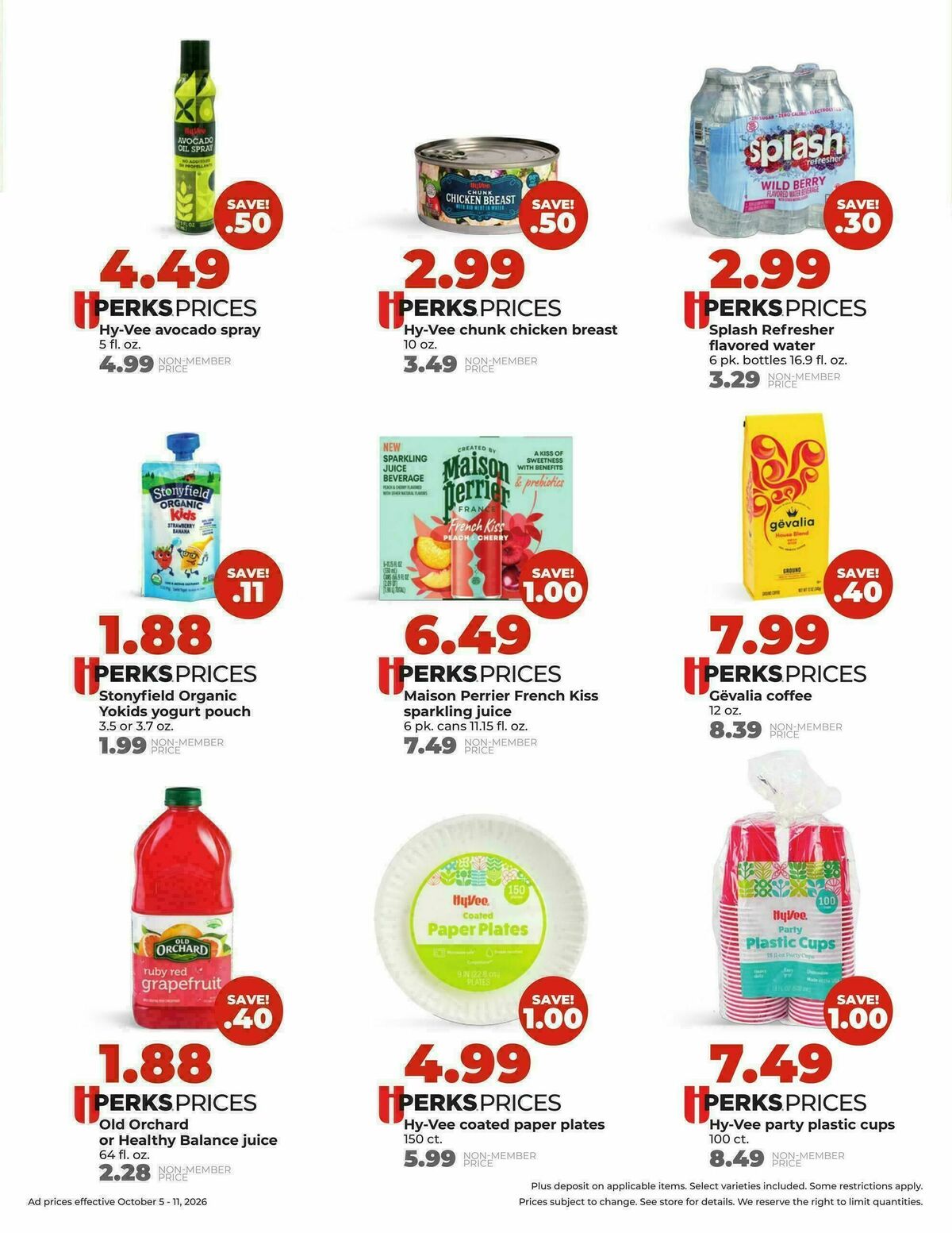 Hy-Vee Weekly Ad from October 5