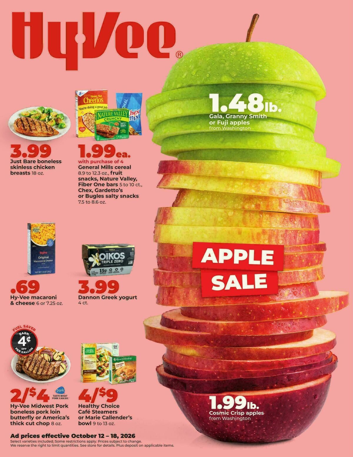 Hy-Vee Weekly Ad from October 12