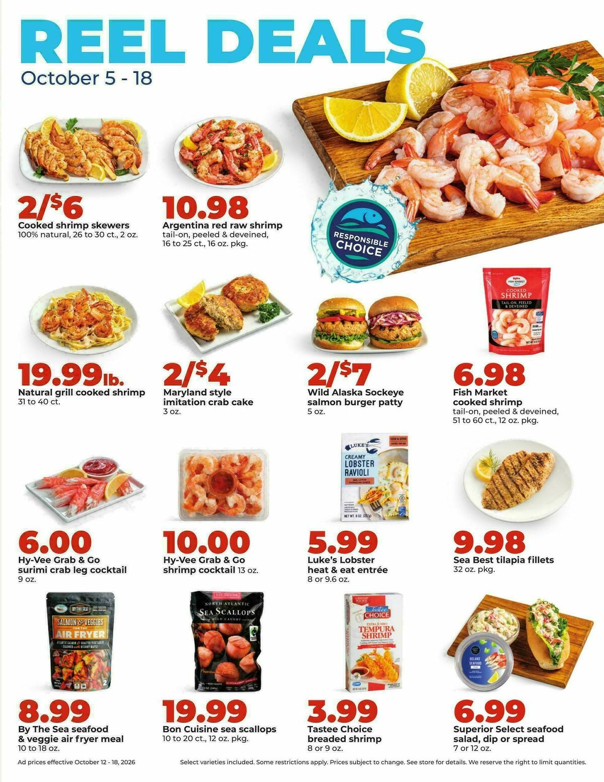 Hy-Vee Weekly Ad from October 12