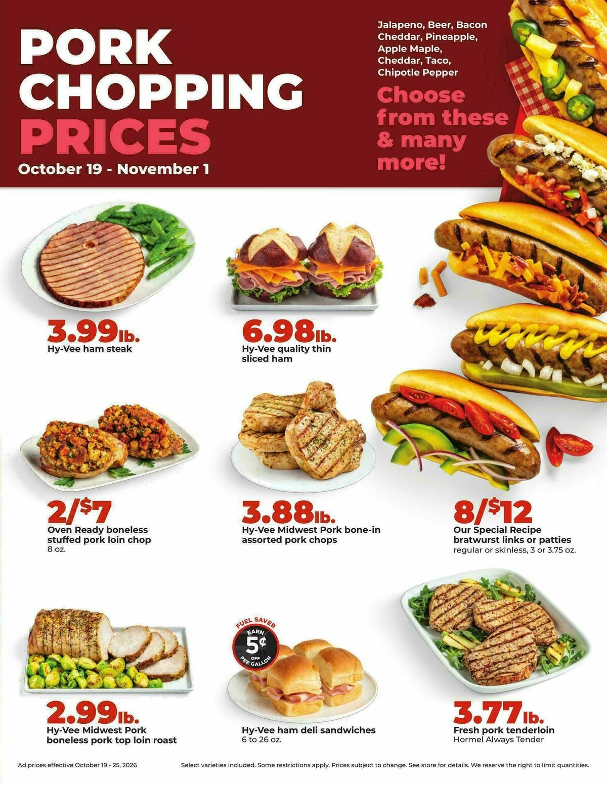 Hy-Vee Weekly Ad from October 19
