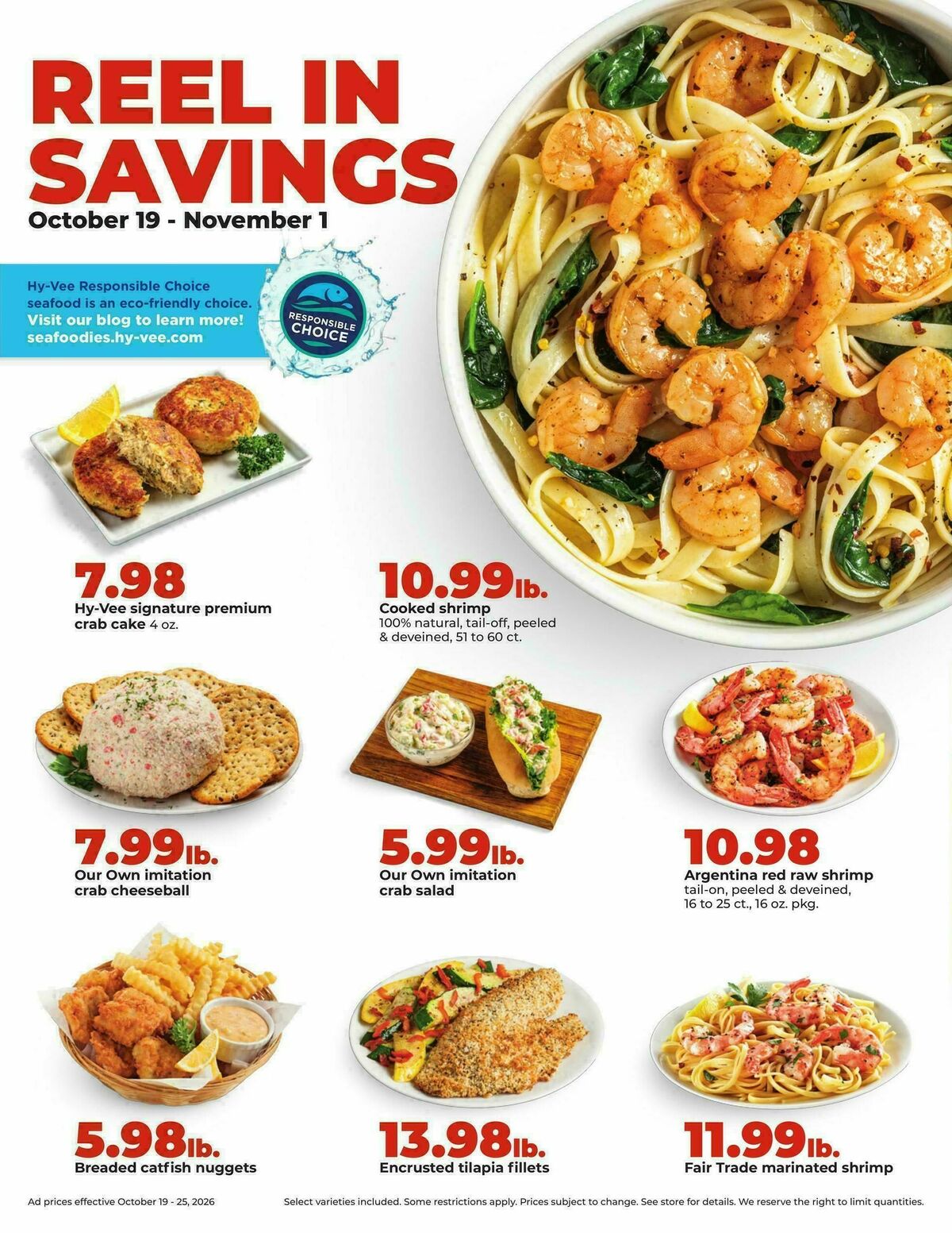 Hy-Vee Weekly Ad from October 19