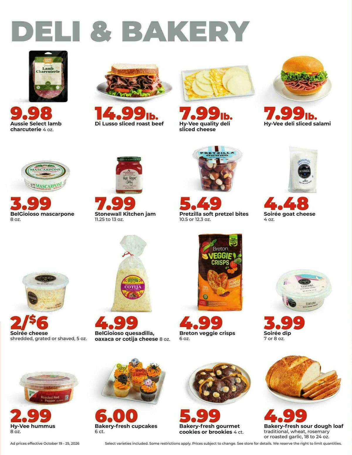 Hy-Vee Weekly Ad from October 19