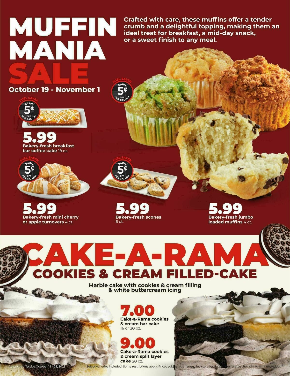 Hy-Vee Weekly Ad from October 19