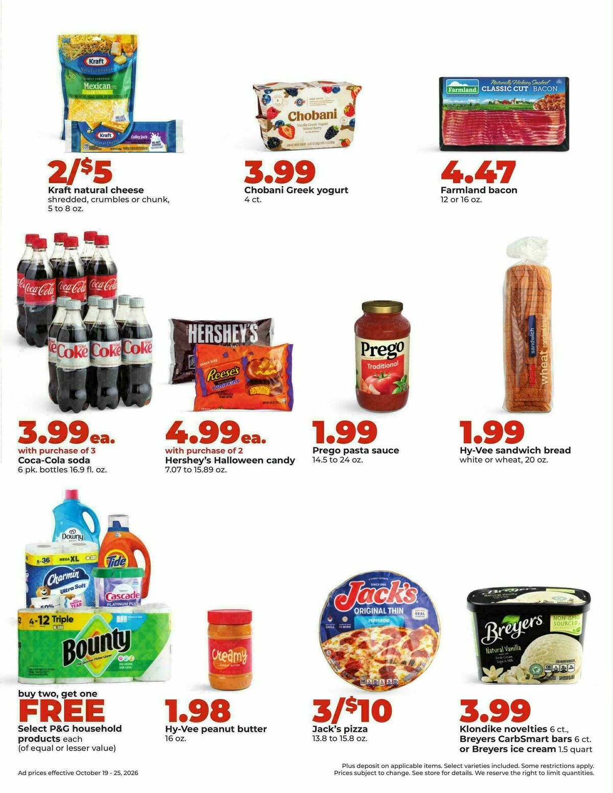 Hy-Vee Weekly Ad from October 19