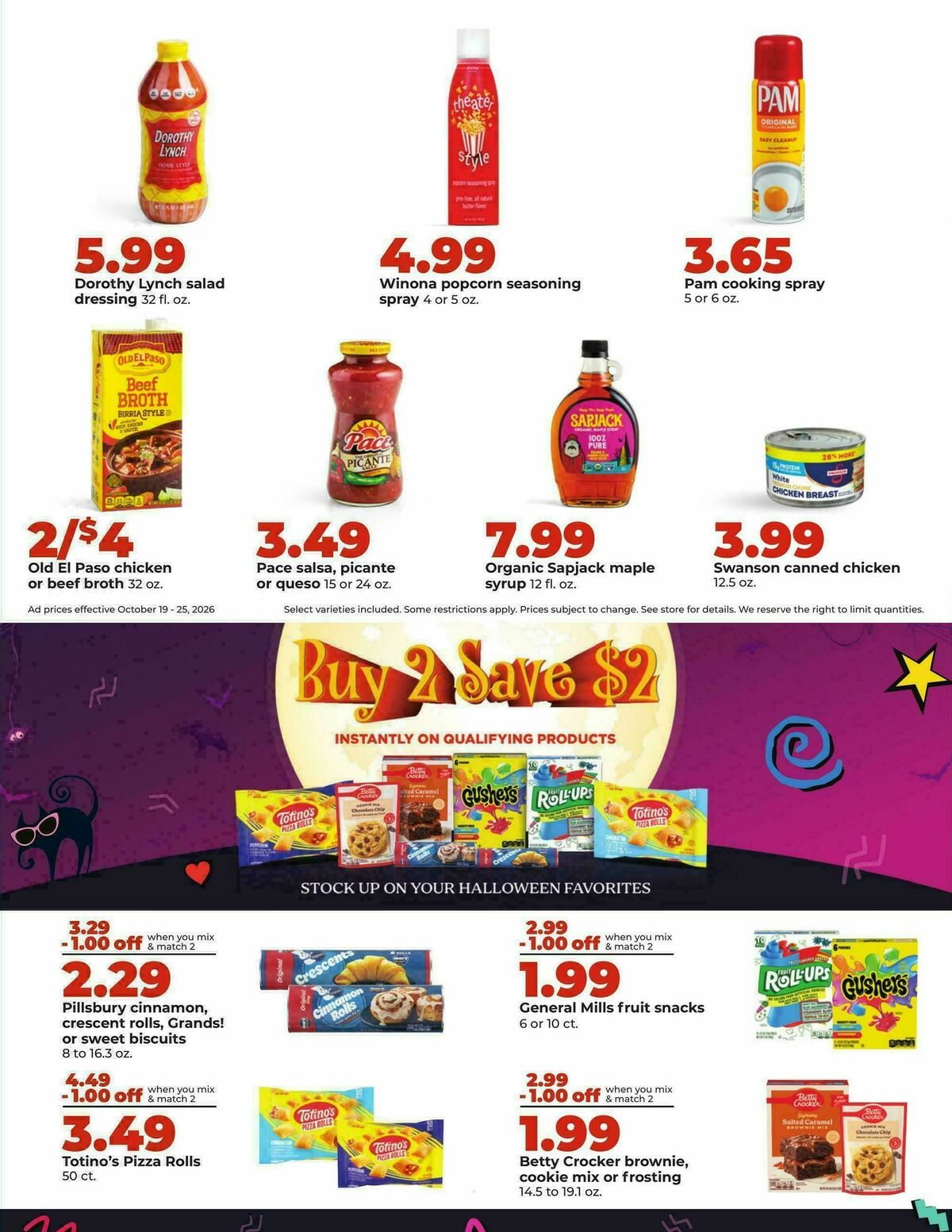 Hy-Vee Weekly Ad from October 19