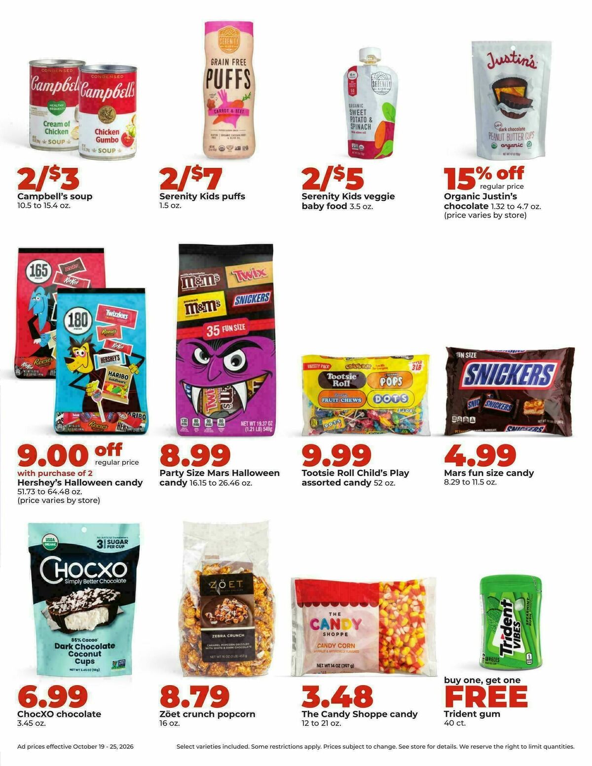 Hy-Vee Weekly Ad from October 19